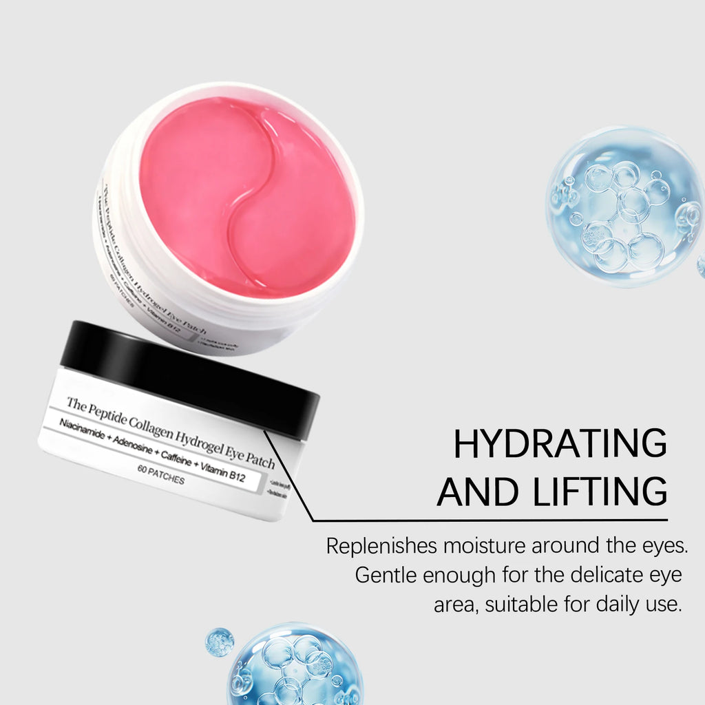 Collagen Hydrogel Eye Patch Nicotinamide Eye Mask anti Dark Circles Eye Bags Moisturizing Firming Eye Patches Skin Care Products