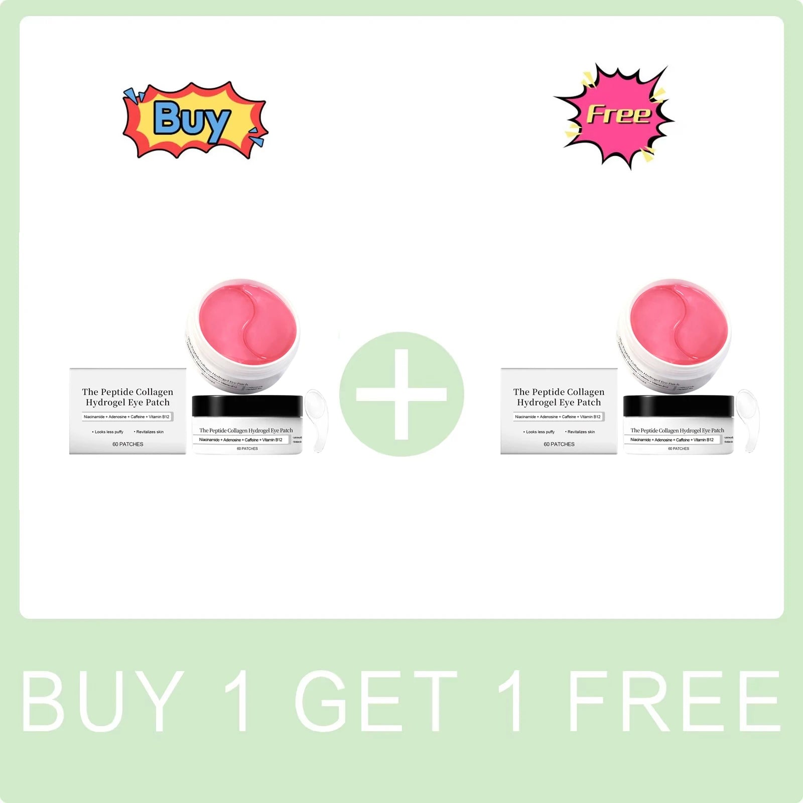 Collagen Hydrogel Eye Patch Nicotinamide Eye Mask anti Dark Circles Eye Bags Moisturizing Firming Eye Patches Skin Care Products