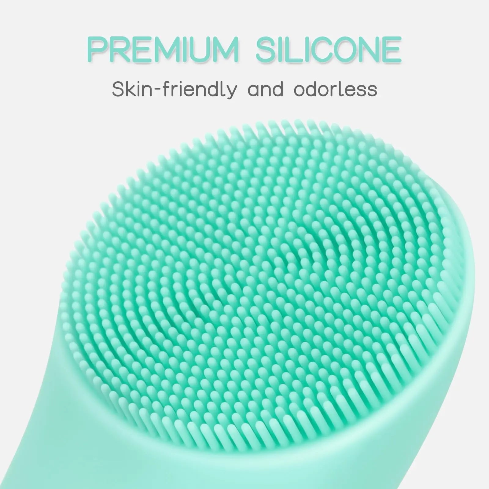 Facial Cleansing Brush, PRITECH Heatable Vibrating Face Scrubber with Massage, Silicone Face Scrubber for Women & Men, Electric Facial Cleanser for Deep Cleansing, Gentle Exfoliating Minihygieneproducts. Summerwins Dealsforyoudays